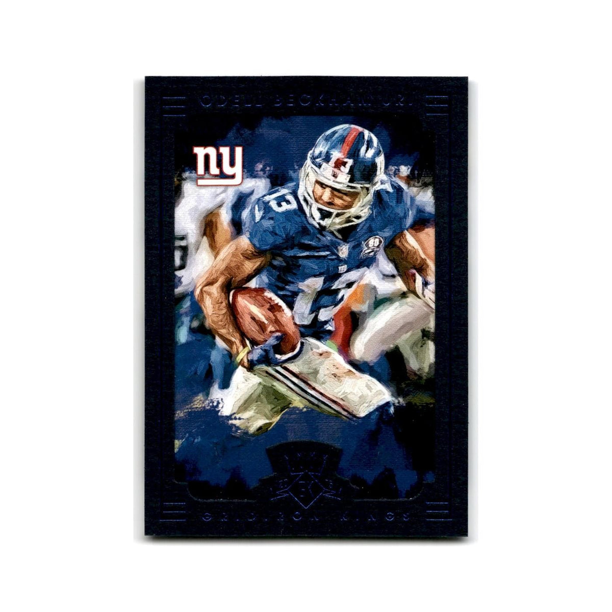 Odell Beckham Jr. 2015 Panini Gridiron Kings Blue Framed #3 New York Giants NM