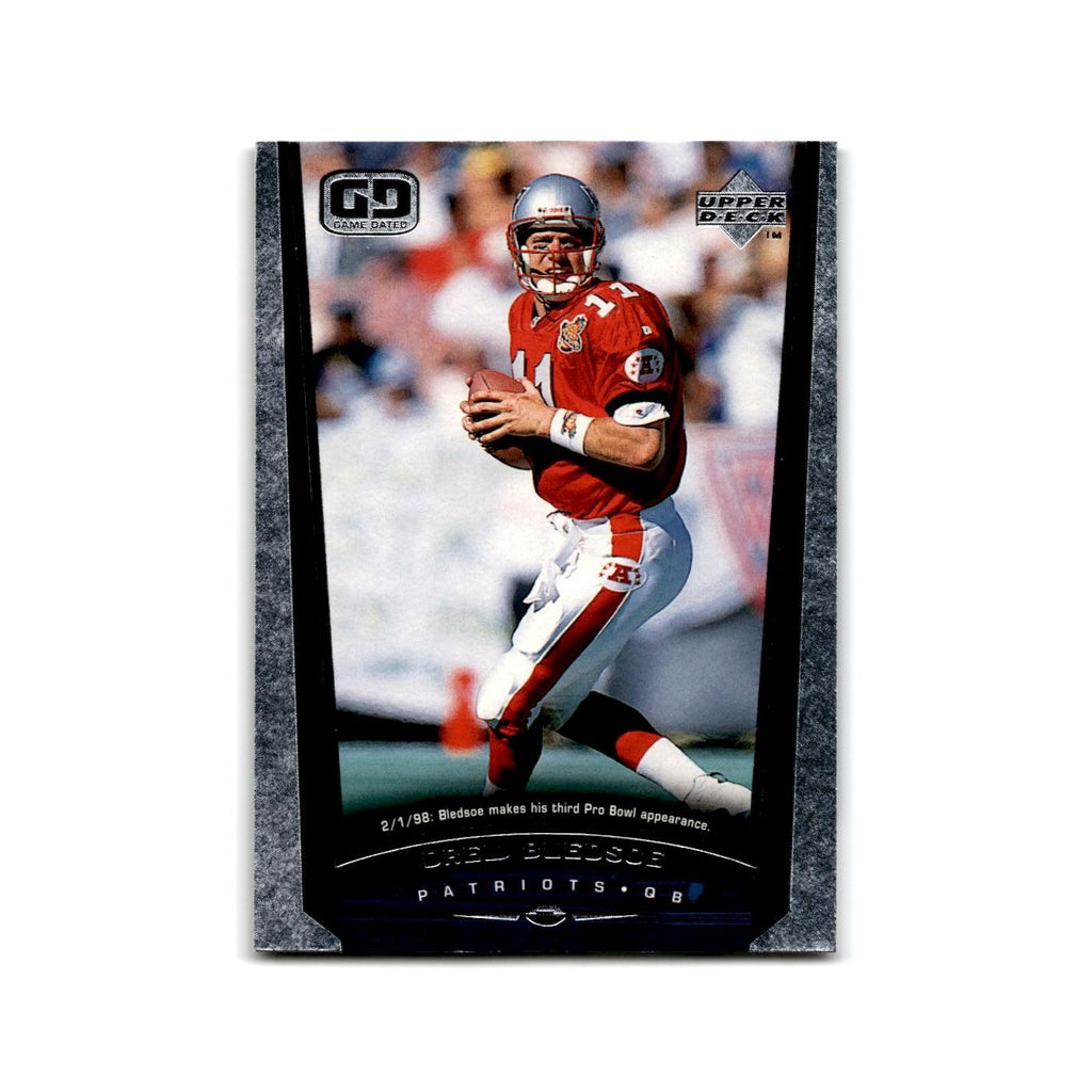 Drew Bledsoe 1998 Upper Deck #154 New England Patriots Football Card NM