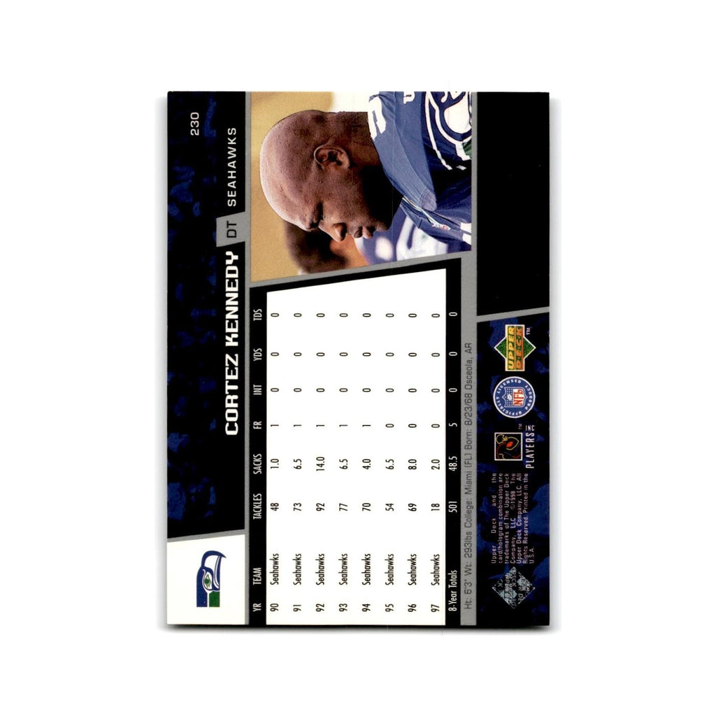 Cortez Kennedy 1998 Upper Deck #230 Seattle Seahawks Football Card NM