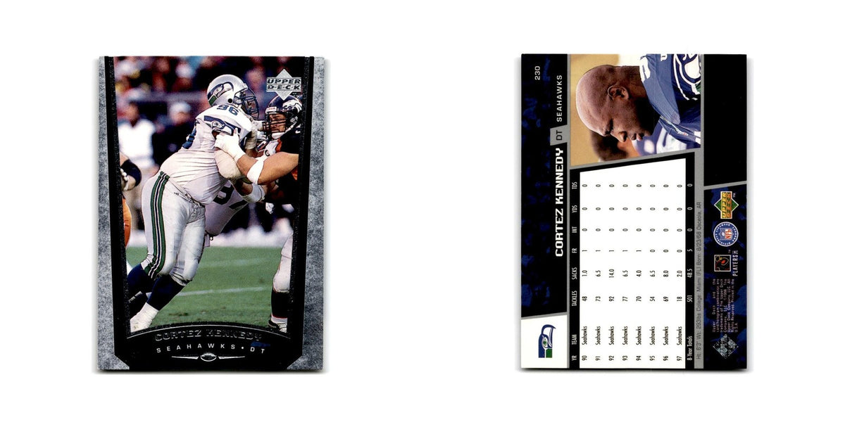 Cortez Kennedy 1998 Upper Deck #230 Seattle Seahawks Football Card NM