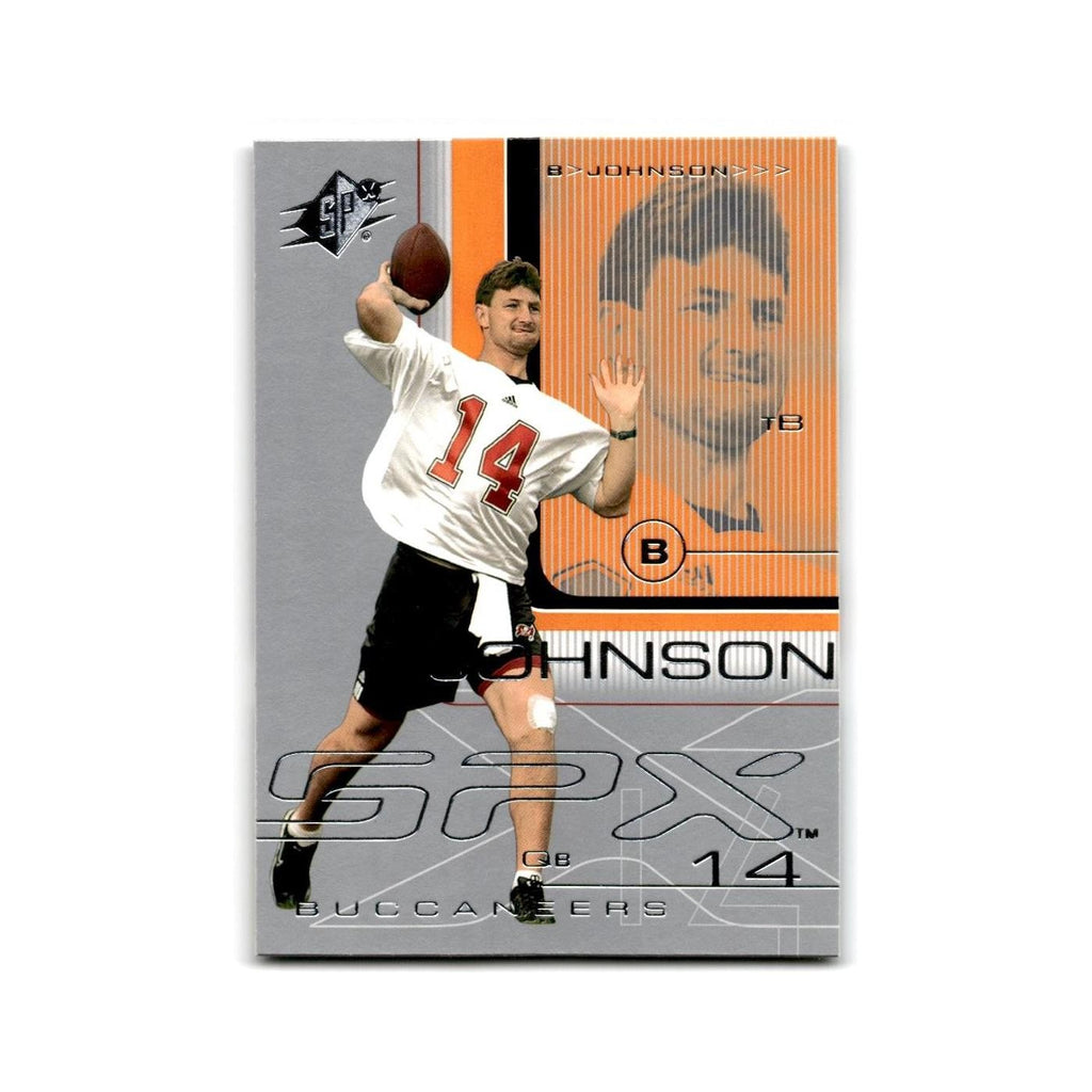 Brad Johnson 2001 SPx #82 Tampa Bay Buccaneers Football Card NM
