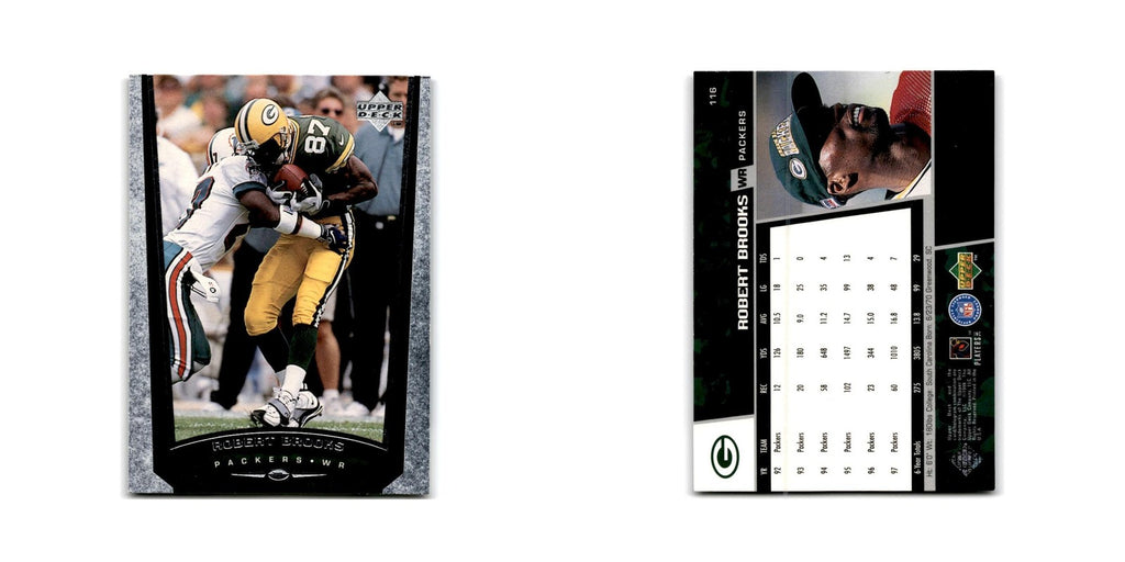 Robert Brooks 1998 Upper Deck #116 Green Bay Packers Football Card NM