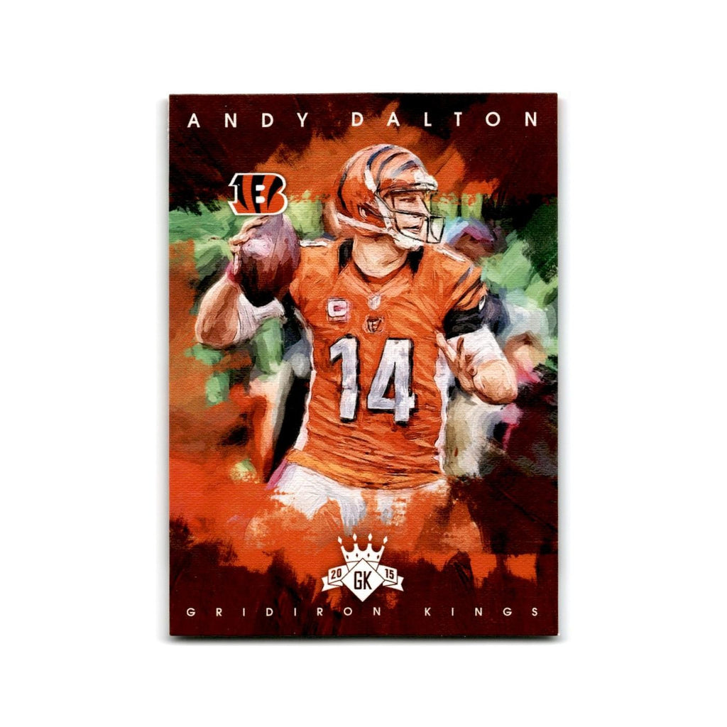 Andy Dalton 2015 Panini Gridiron Kings #39 Cincinnati Bengals Football Card NM