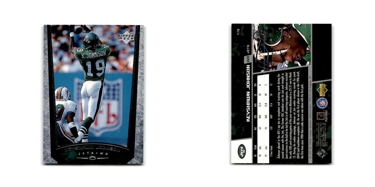 Keyshawn Johnson 1998 Upper Deck #178 New York Jets Football Card NM
