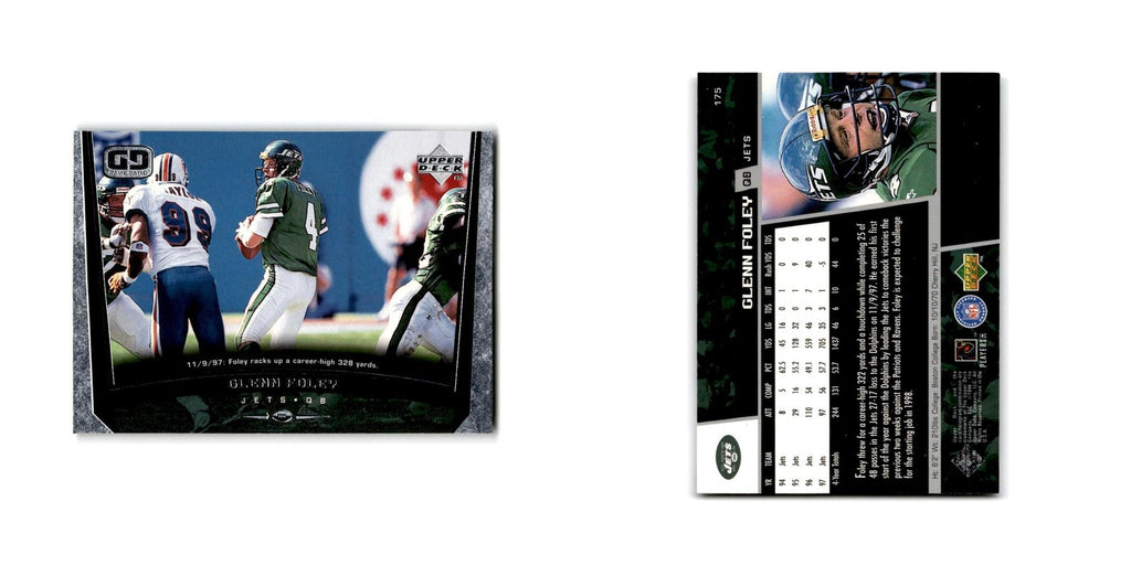 Glenn Foley 1998 Upper Deck Game Day #175 New York Jets Football Card NM