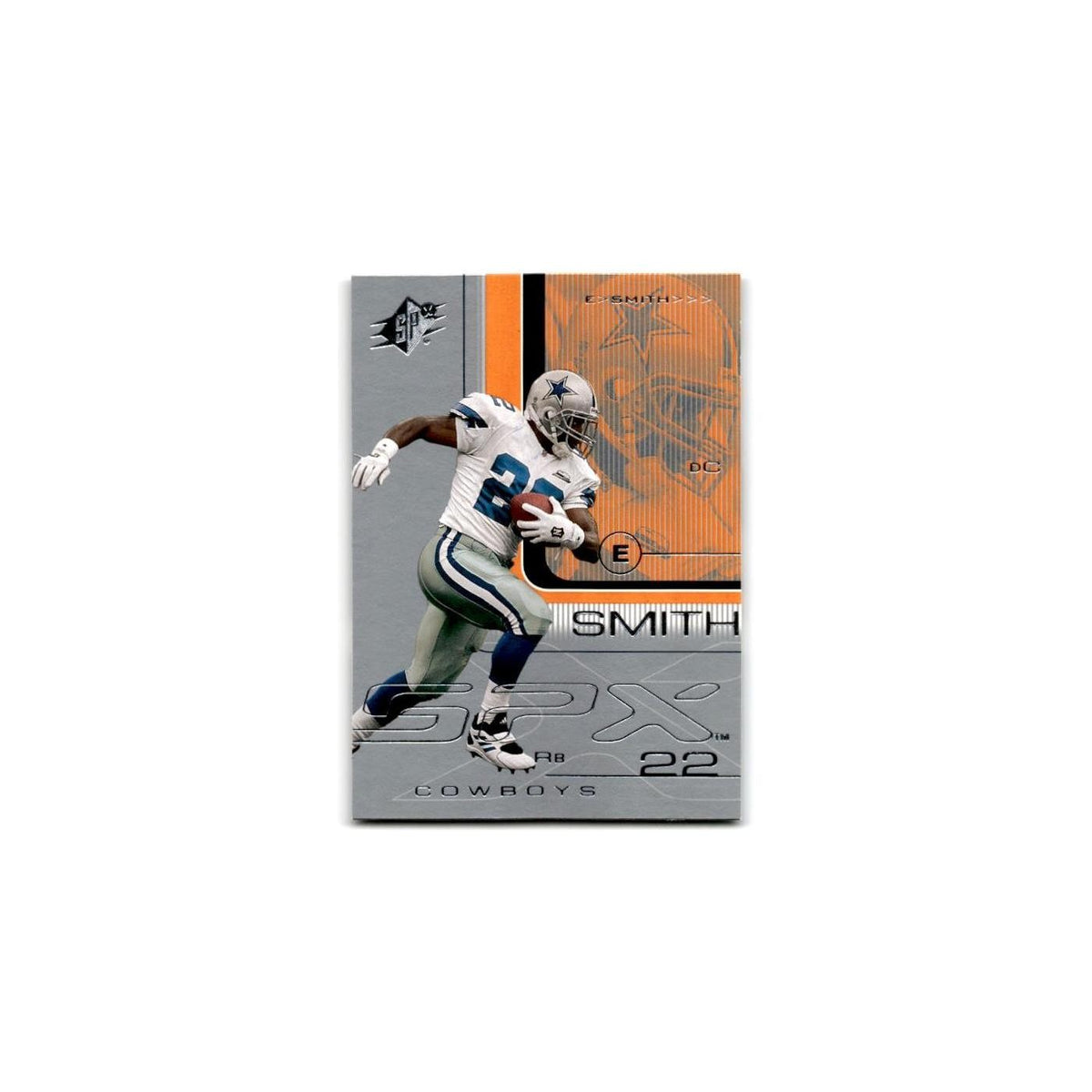 Emmitt Smith 2001 SPx #25 Dallas Cowboys Football Card NM