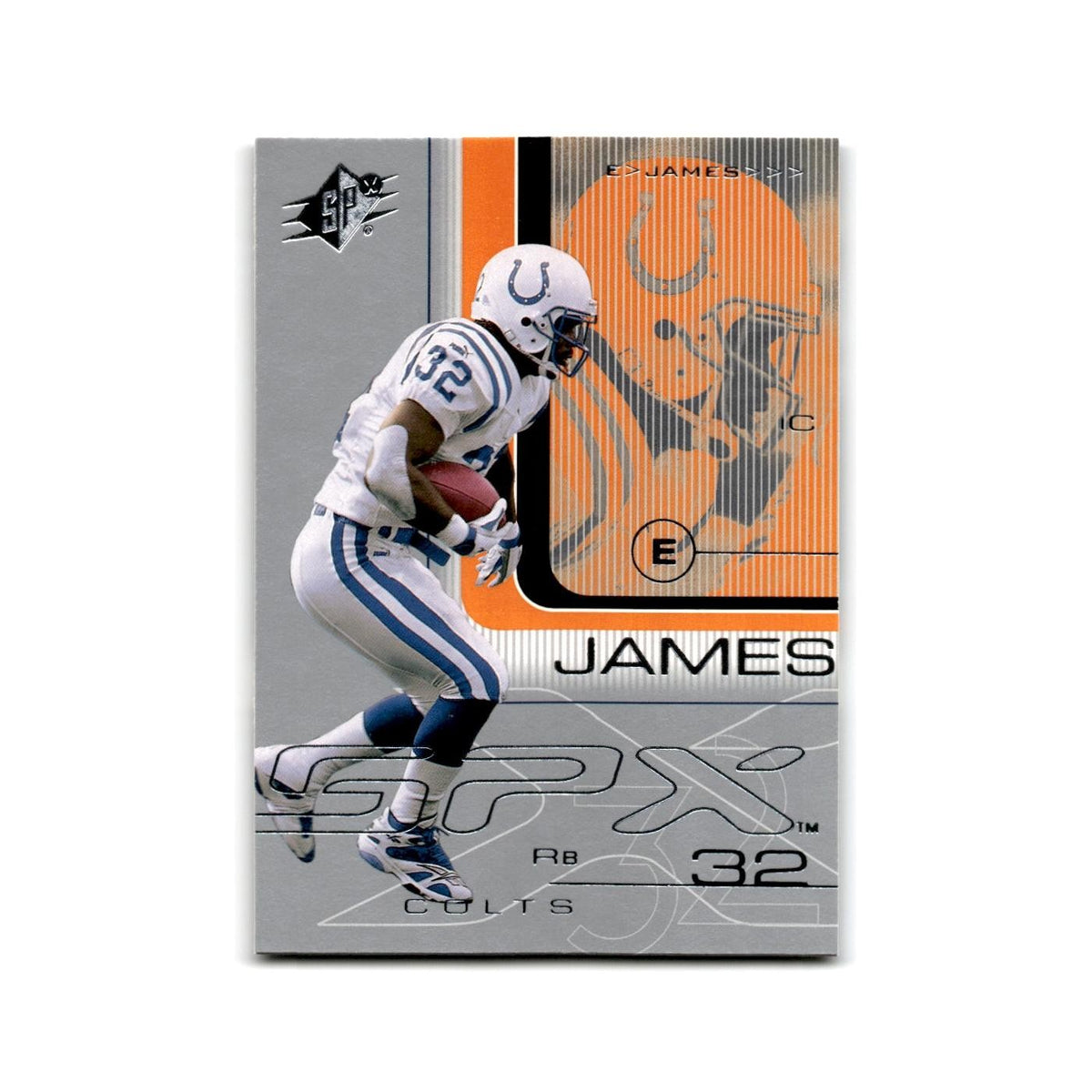 Edgerrin James 2001 SPx #38 Indianapolis Colts Football Card NM