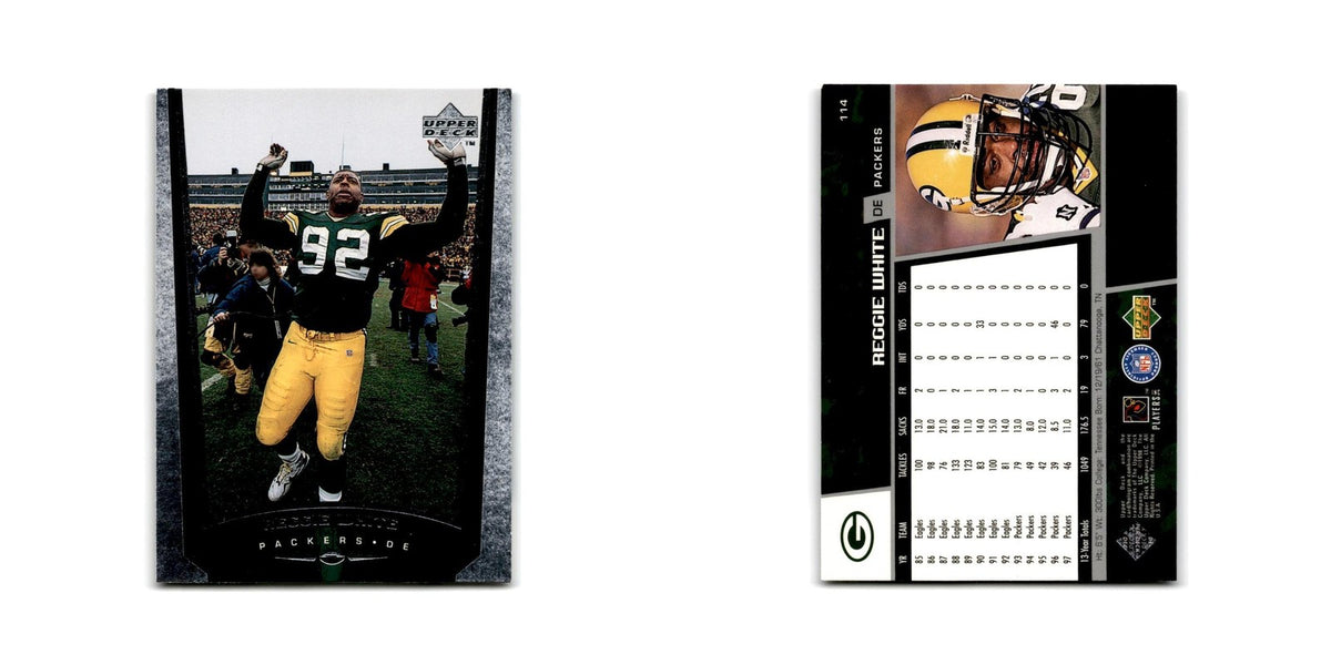 Reggie White 1998 Upper Deck #114 Green Bay Packers Football Card NM