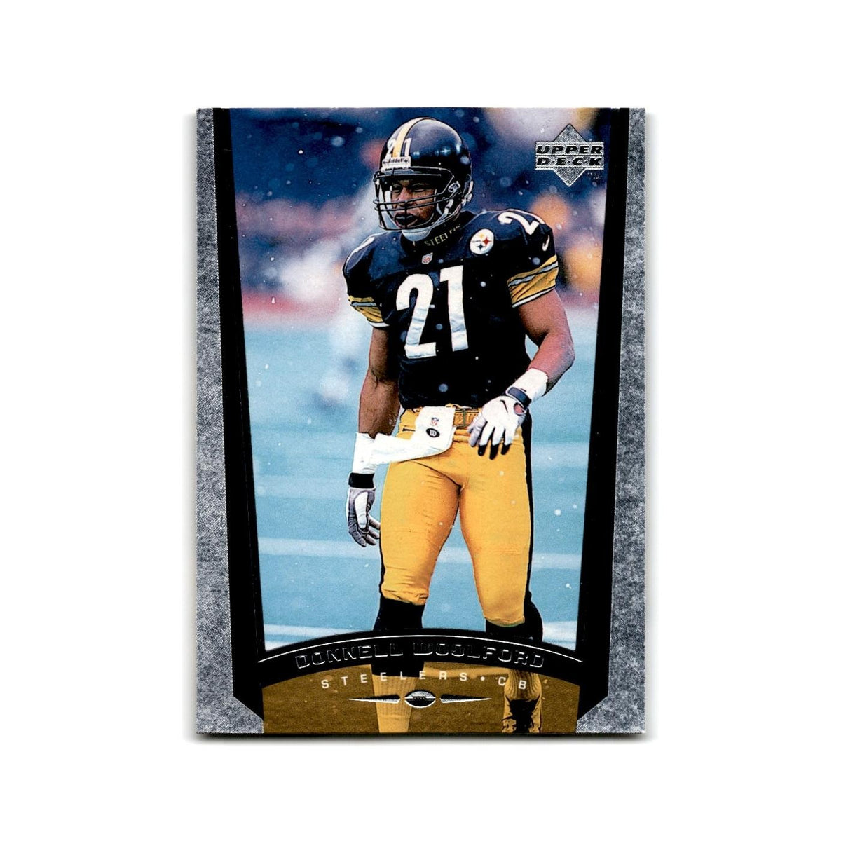 Donnell Woolford 1998 Upper Deck #202 Pittsburgh Steelers Football Card NM