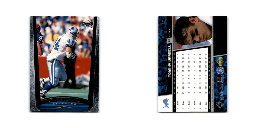 Tommy Vardell 1998 Upper Deck #111 Detroit Lions Football Card NM
