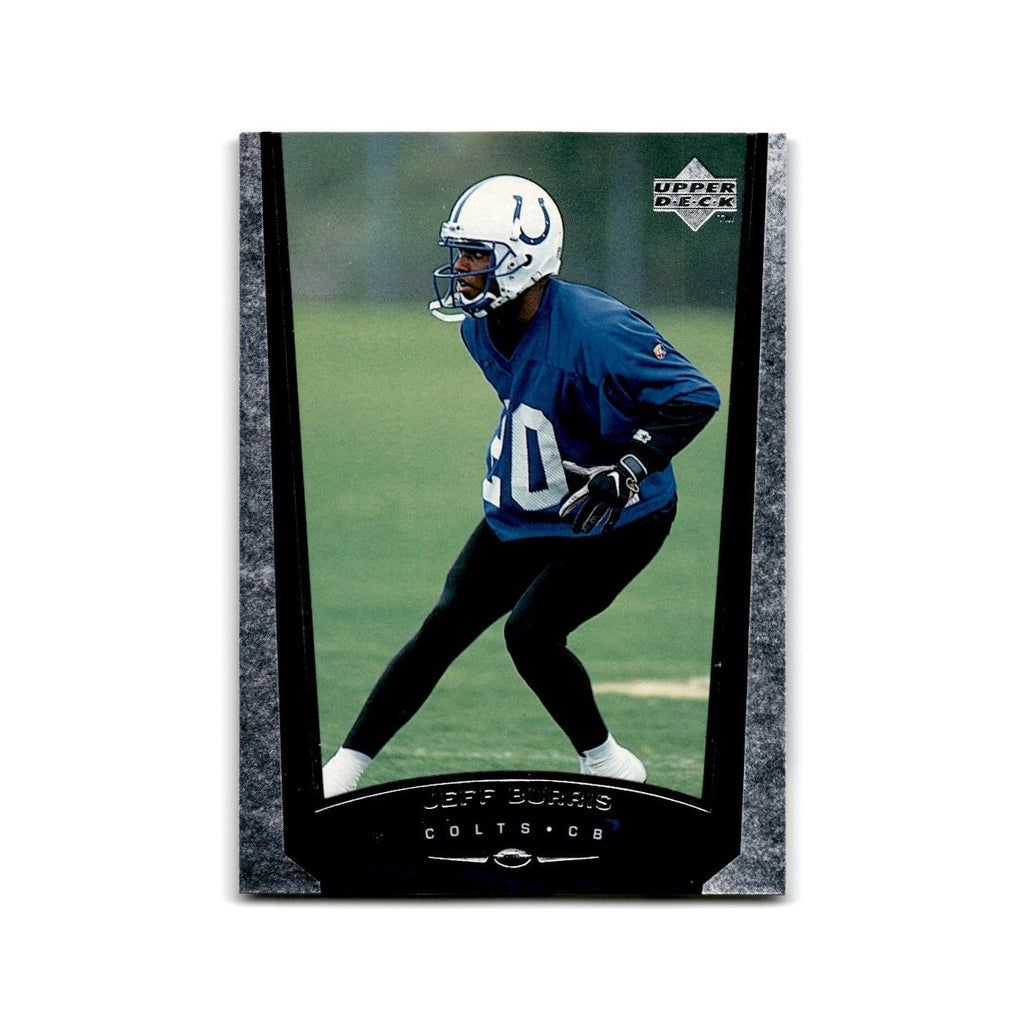 Jeff Burris 1998 Upper Deck #121 Indianapolis Colts Football Card NM
