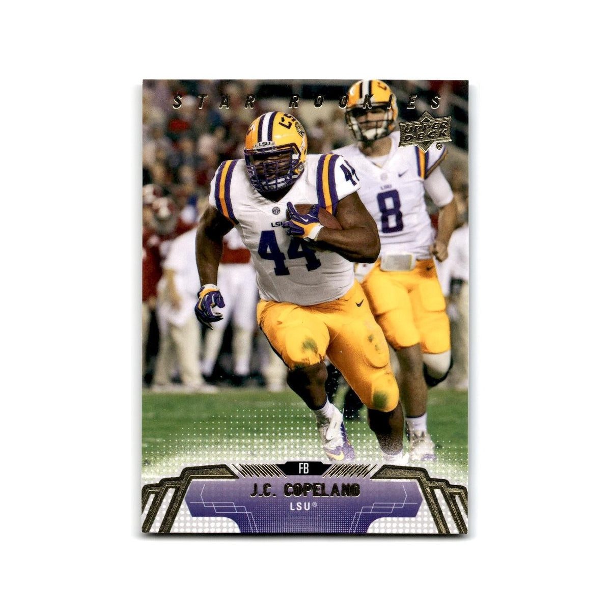 J.C. Copeland Rookie 2014 Upper Deck #121 LSU Tigers Football Card NM