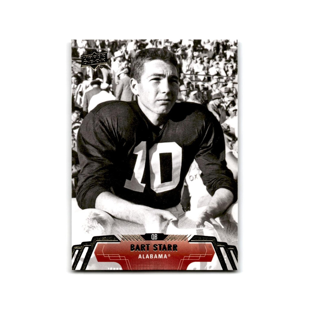 Bart Starr 2014 Upper Deck #19 Alabama Crimson Tide Football Card NM