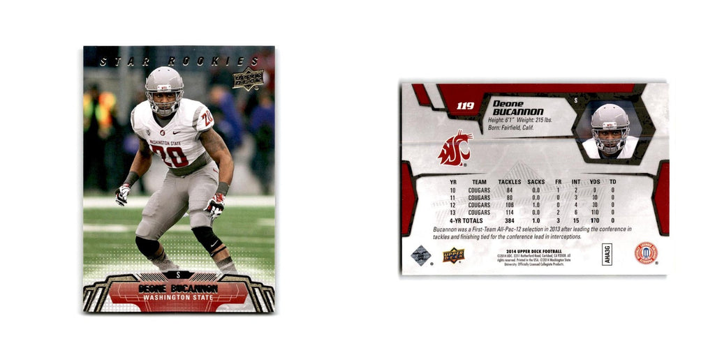 Deone Bucannon Rookie 2014 Upper Deck #119 Washington State Cougars NM
