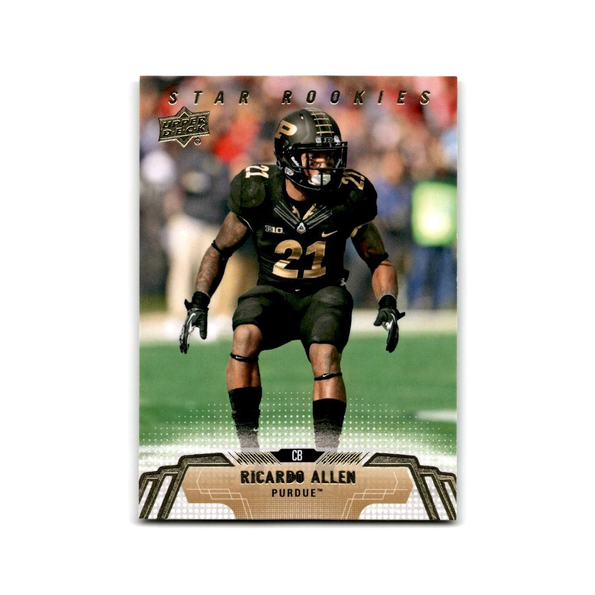 Ricardo Allen Rookie 2014 Upper Deck #66 Purdue Boilermakers Football Card NM