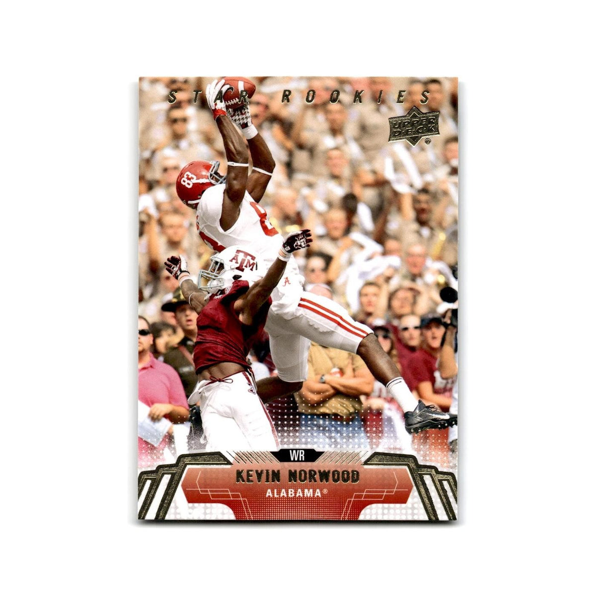 Kevin Norwood Rookie 2014 Upper Deck #52 Alabama Crimson Tide Football Card NM
