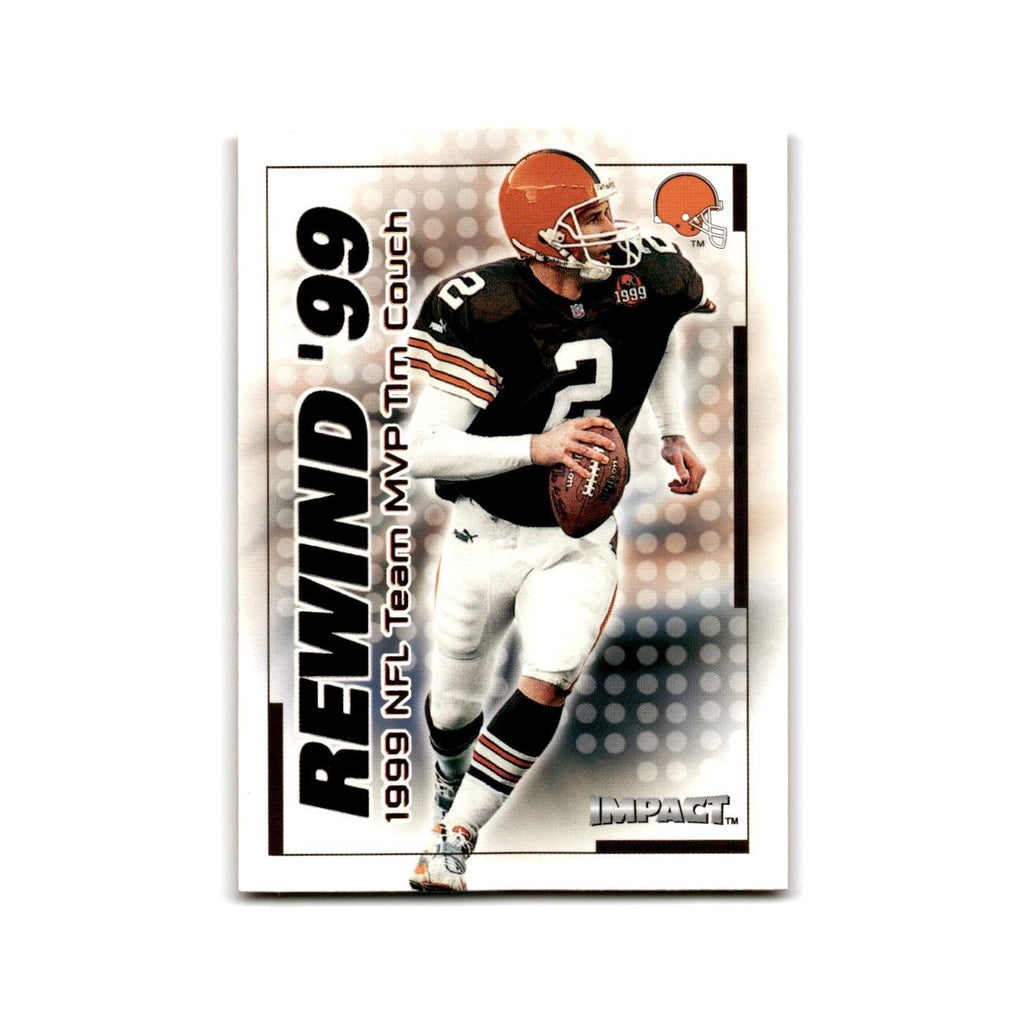 Tim Couch 2000 Impact Rewind '99 #8 RN Cleveland Browns Football Card NM