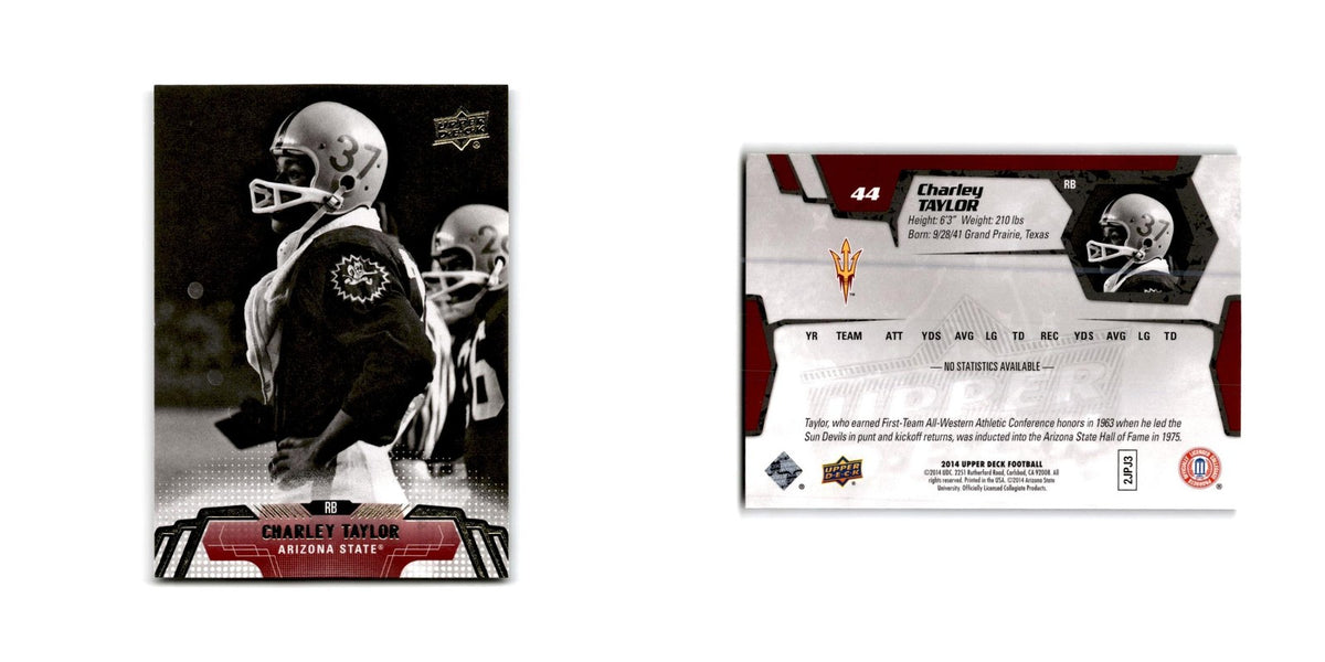 Charley Taylor 2014 Upper Deck #44 Arizona State Sun Devils Football Card NM