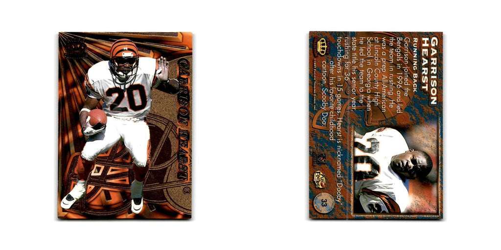 Garrison Hearst 1997 Pacific #33 Cincinnati Bengals Football Card NM