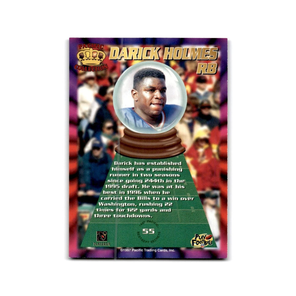 Darick Holmes 1997 Pacific #55 Buffalo Bills Football Card NM