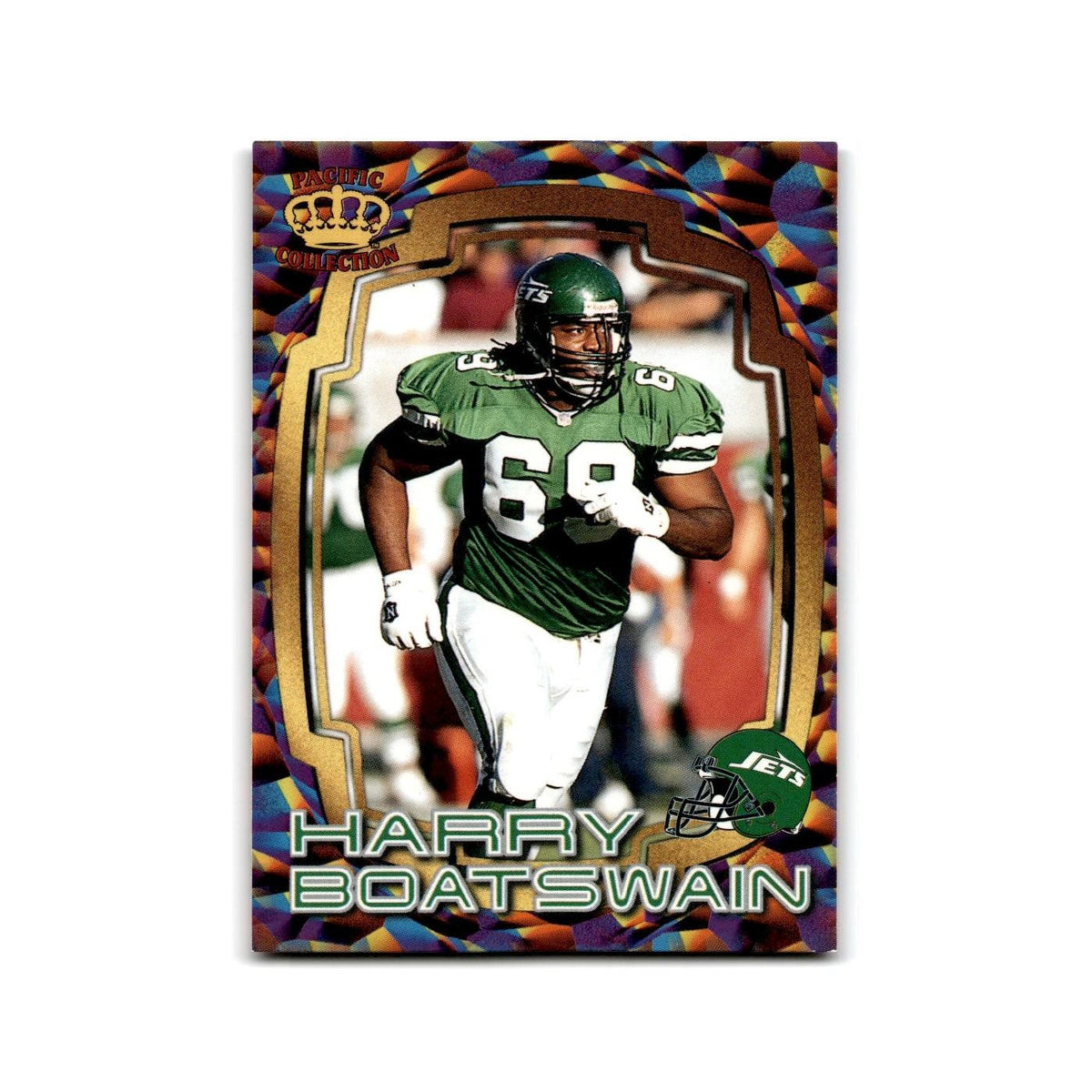 Harry Boatswain 1997 Pacific #47 New York Jets Football Card NM