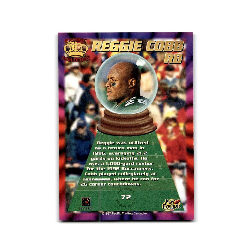 Reggie Cobb 1997 Pacific #72 New York Jets Football Card NM