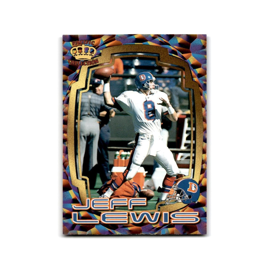 Jeff Lewis 1997 Pacific #88 Denver Broncos Football Card NM