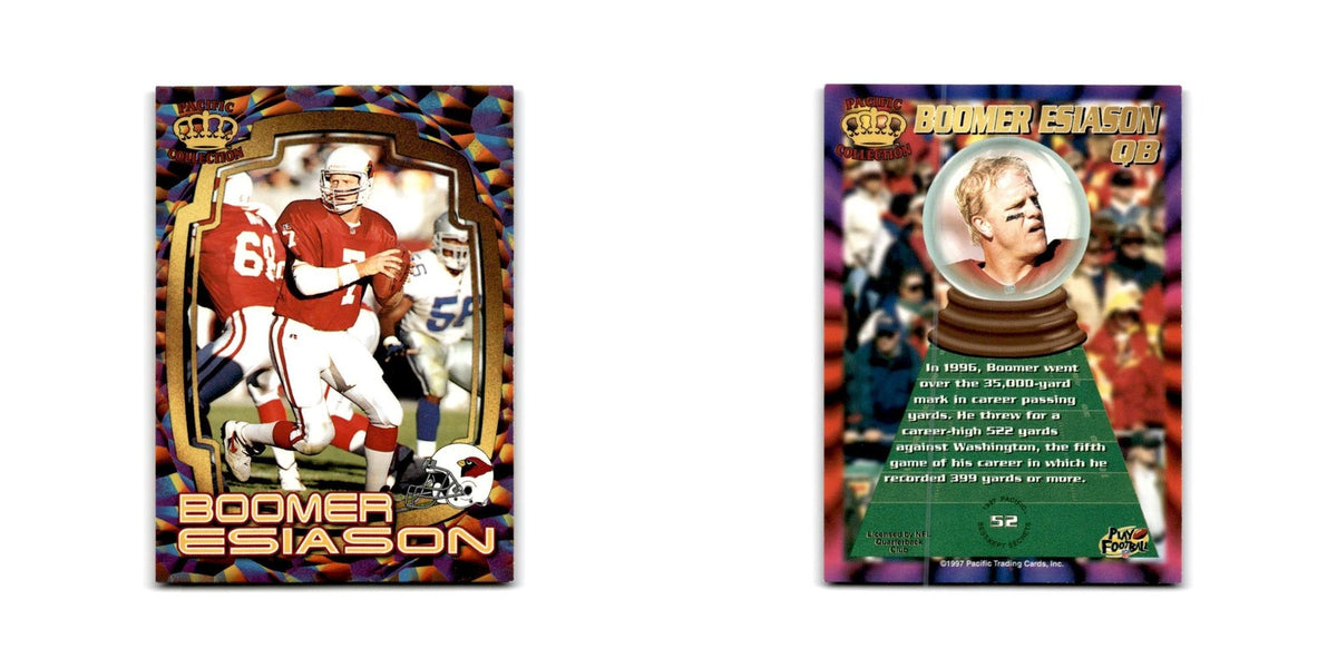 Boomer Esiason 1997 Pacific #52 Cincinnati Bengals Football Card NM
