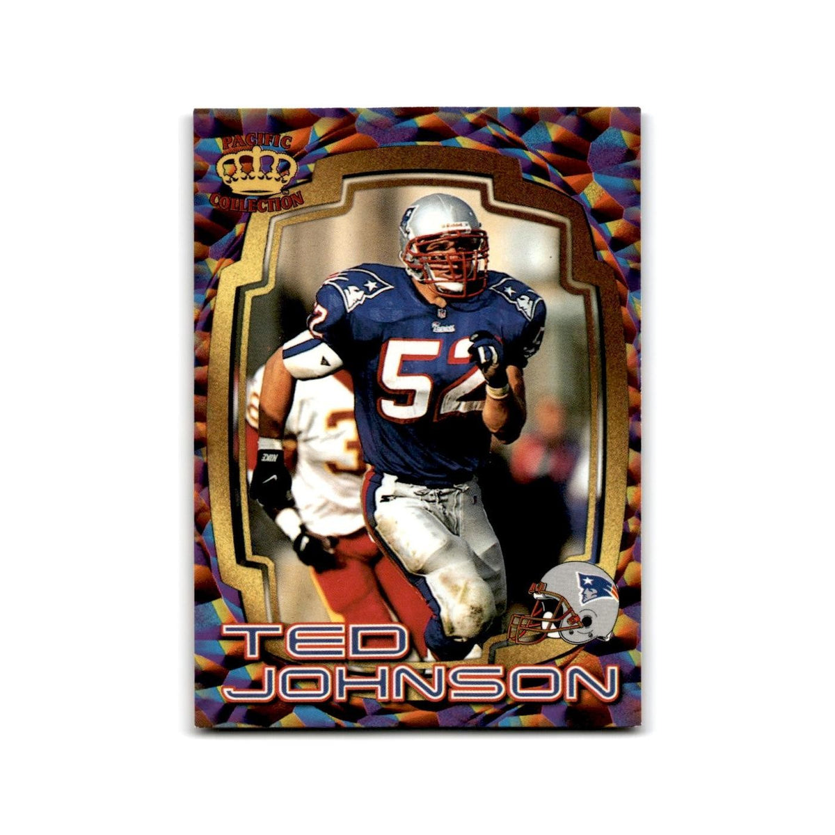 Ted Johnson 1997 Pacific #46 New England Patriots Football Card NM