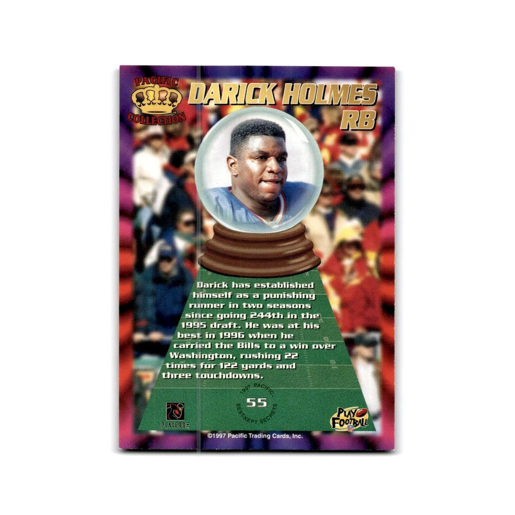 Darick Holmes 1997 Pacific #55 Buffalo Bills Football Card NM