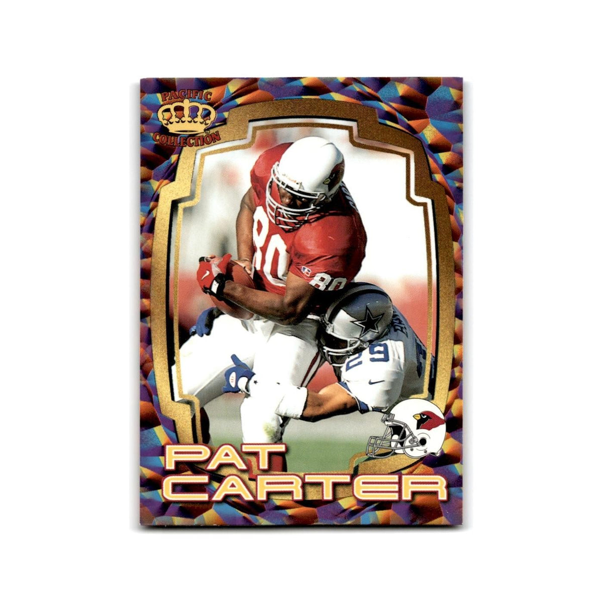 Pat Carter 1997 Pacific #33 Arizona Cardinals Football Card NM