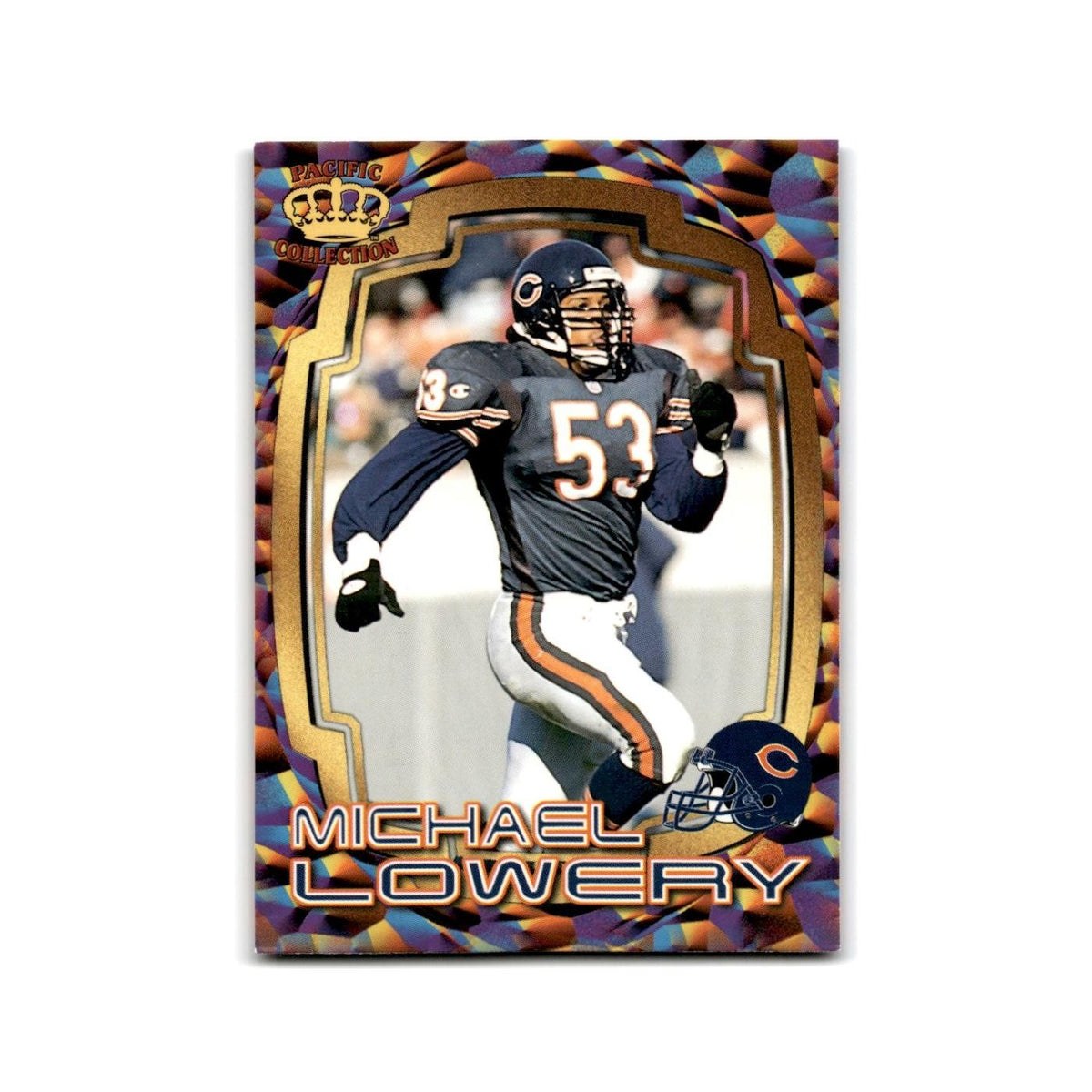 Michael Lowery 1997 Pacific #57 Chicago Bears Football Card NM