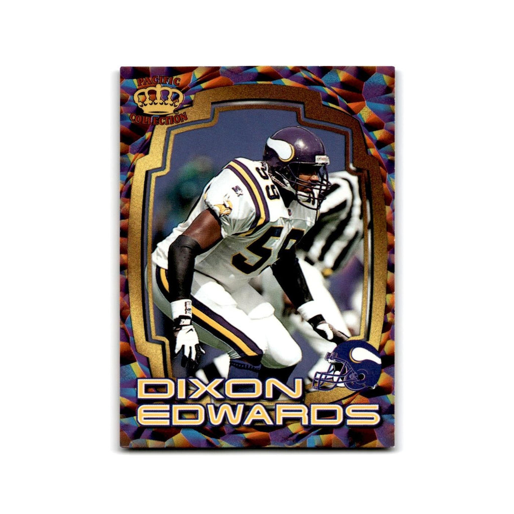 Dixon Edwards 1997 Pacific #45 Minnesota Vikings Football Card NM