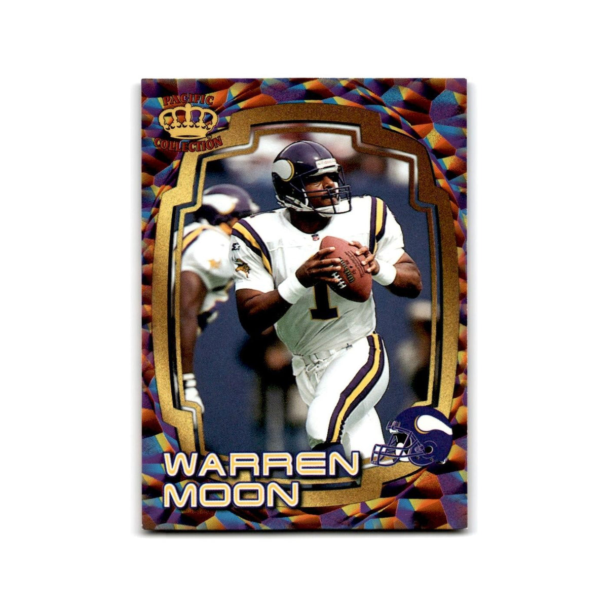 Warren Moon 1997 Pacific #96 Minnesota Vikings Football Card NM