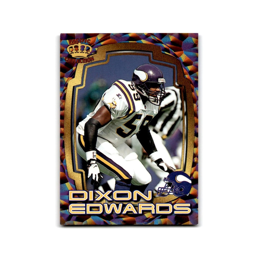 Dixon Edwards 1997 Pacific #45 Minnesota Vikings Football Card NM