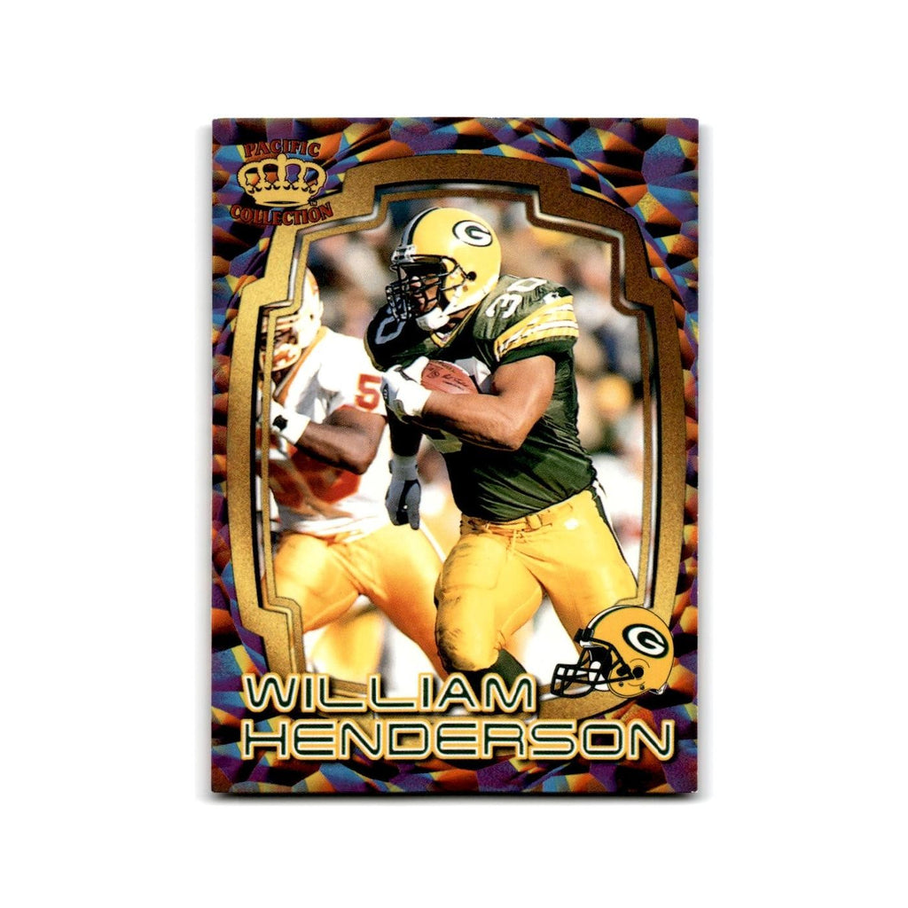 William Henderson 1997 Pacific #40 Green Bay Packers Football Card NM