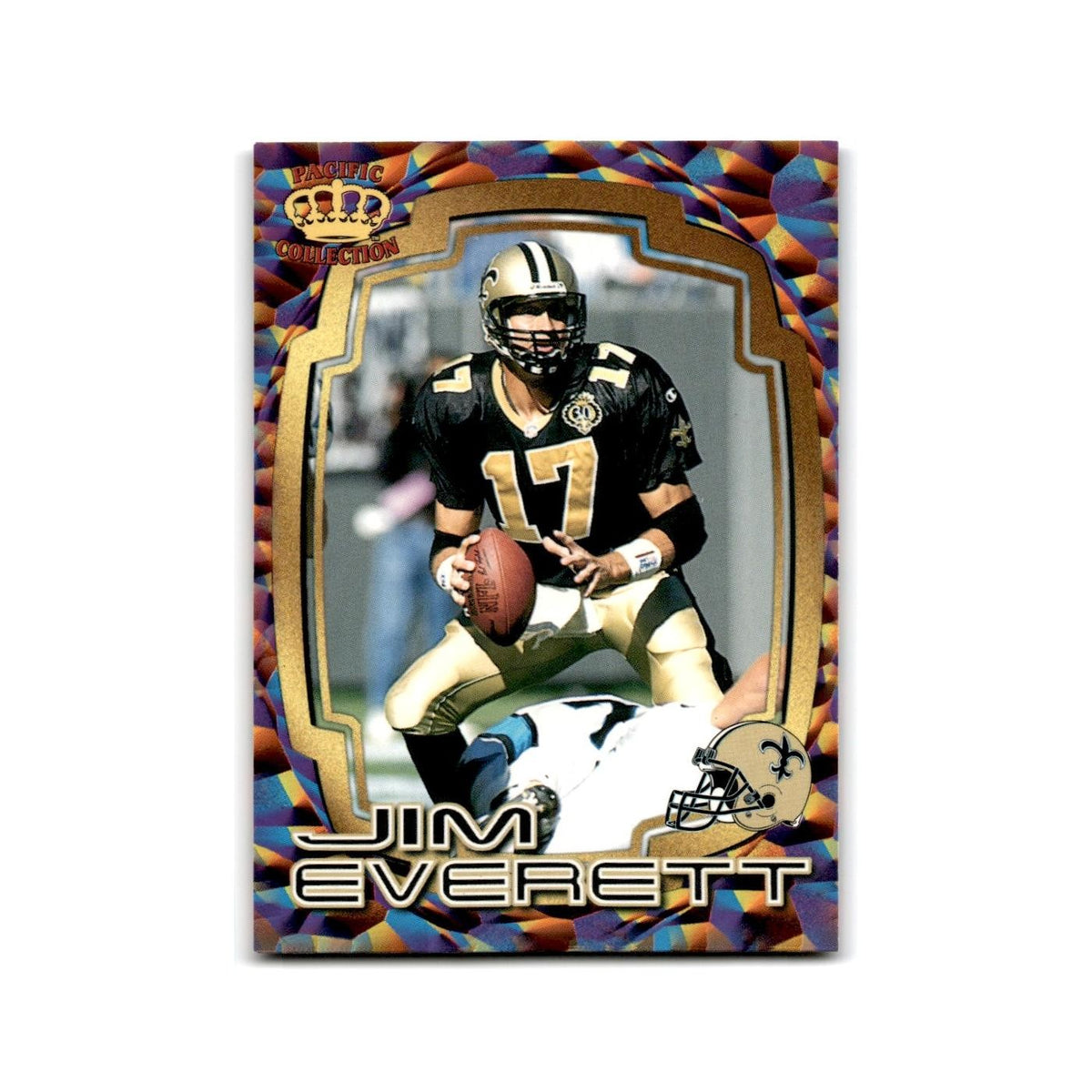 Jim Everett 1997 Pacific #21 New Orleans Saints Football Card NM