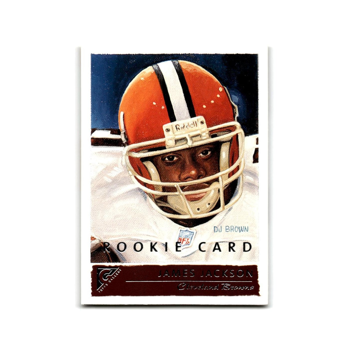 James Jackson Rookie 2001 Topps Gallery #136 Cleveland Browns Football Card NM