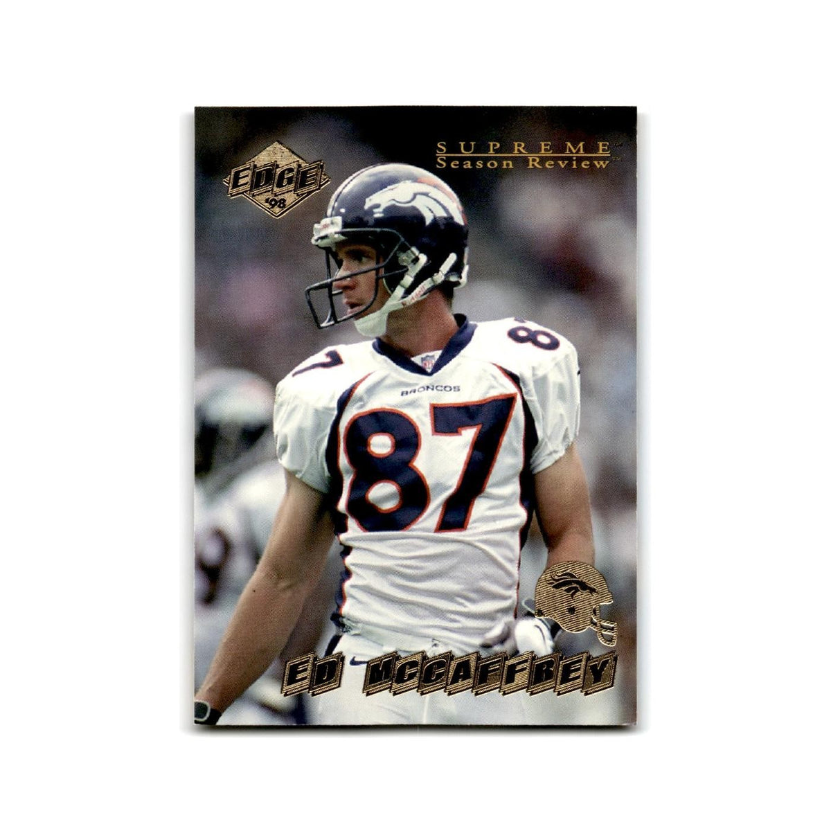Ed McCaffrey 1998 Collector's Edge Supreme Season Review #50 Denver Broncos NM