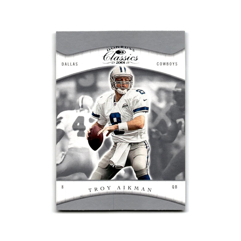 Troy Aikman 2001 Donruss Classics #100 Dallas Cowboys Football Card NM