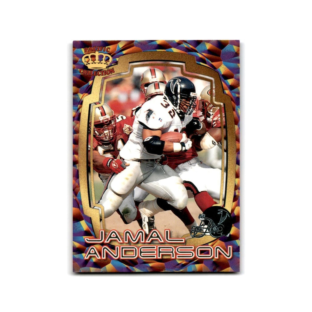 Jamal Anderson 1997 Pacific #4 Atlanta Falcons Football Card NM