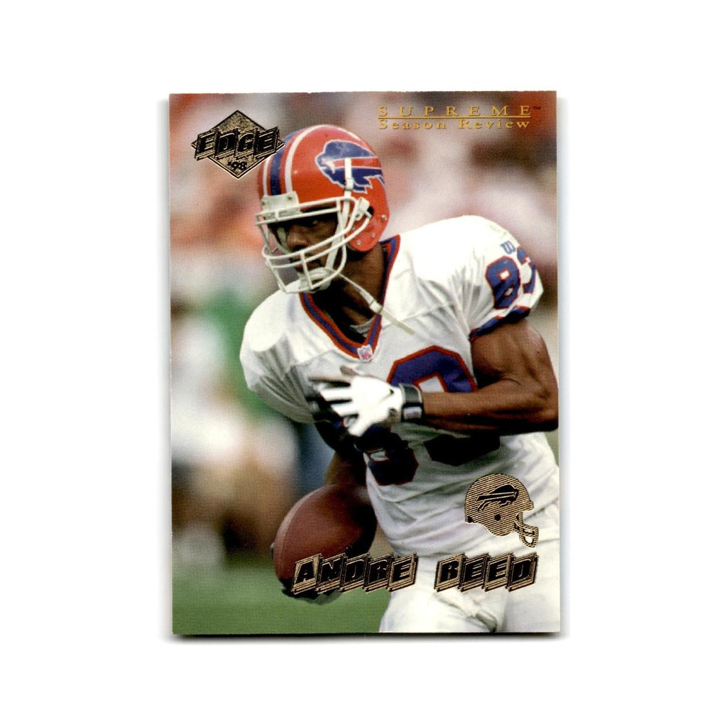Andre Reed 1998 Collector's Edge Supreme Season Review #17 Buffalo Bills NM