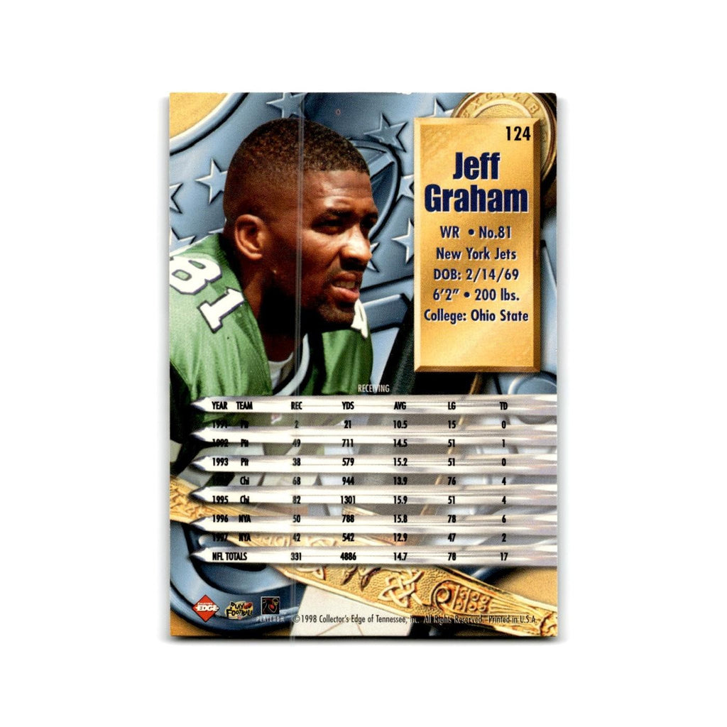 Jeff Graham 1998 Collector's Edge Supreme Season Review #124 New York Jets NM
