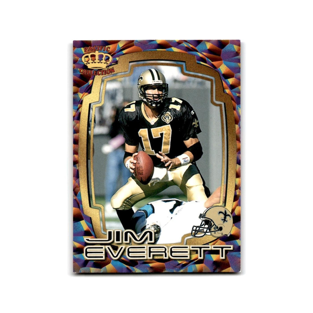 Jim Everett 1997 Pacific #21 New Orleans Saints Football Card NM