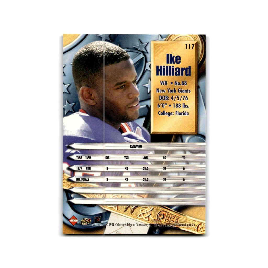 Ike Hilliard 1998 Collector's Edge Supreme Season Review #117 New York Giants NM