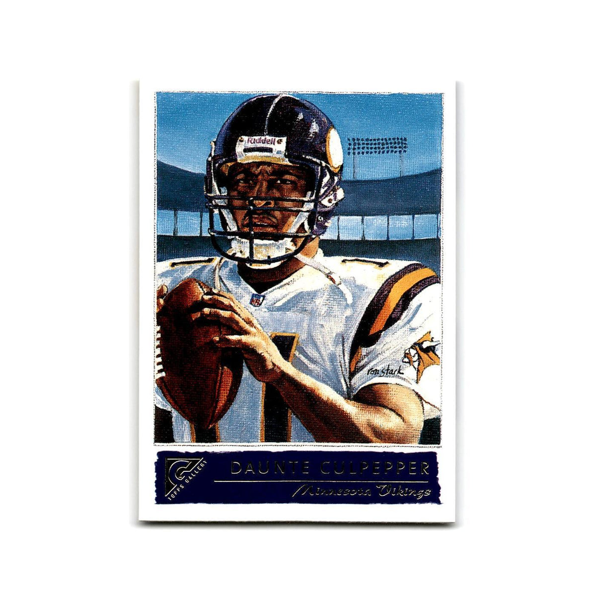 Daunte Culpepper 2001 Topps Gallery #7 Minnesota Vikings Football Card NM