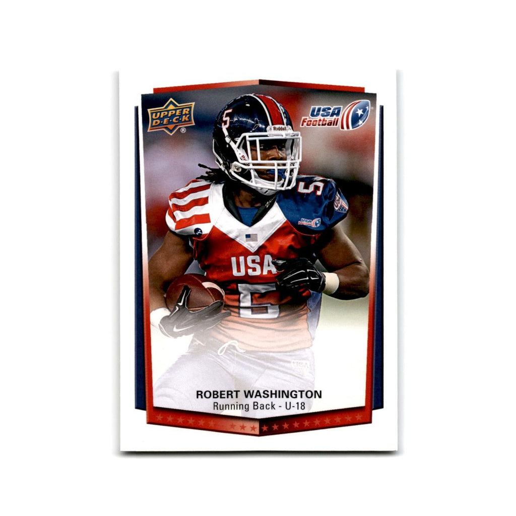 Robert Washington 2015 Upper Deck USA #48 USA Football Card NM