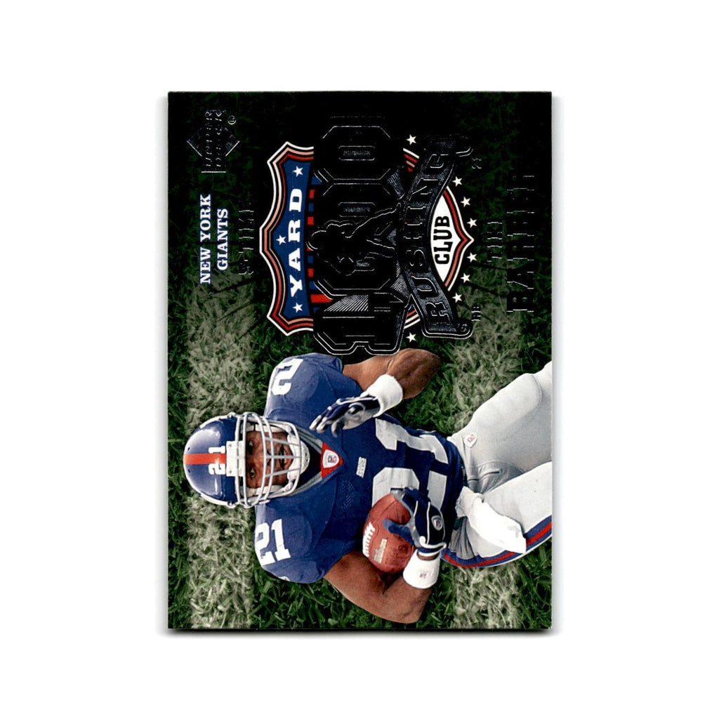 Tiki Barber 2006 Upper Deck 1000 Yard Club #1KR-TB New York Giants NM