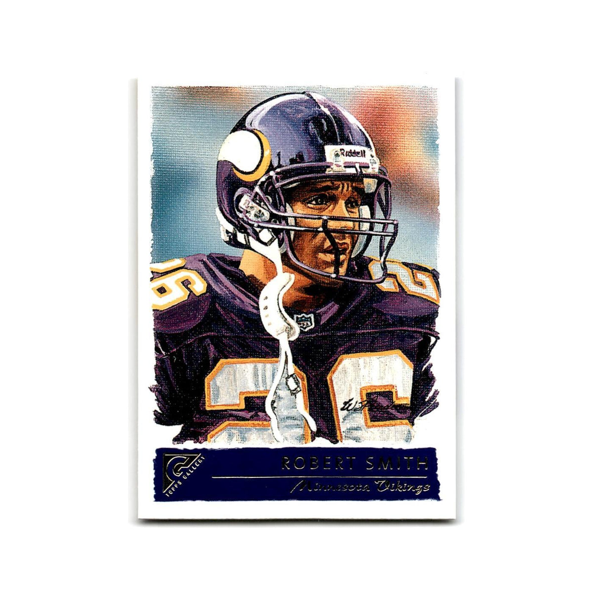 Robert Smith 2001 Topps Gallery #16 Minnesota Vikings Football Card NM