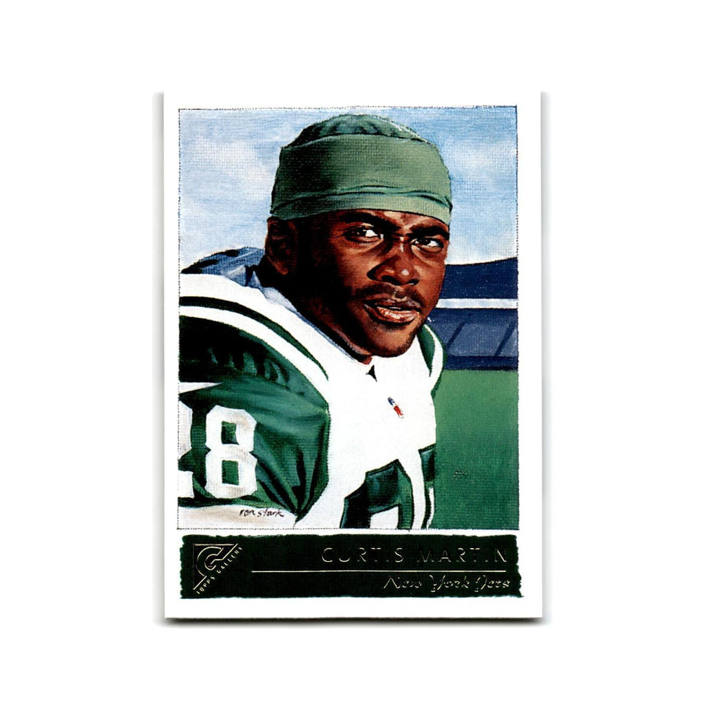 Curtis Martin 2001 Topps Gallery #5 New York Jets Football Card NM